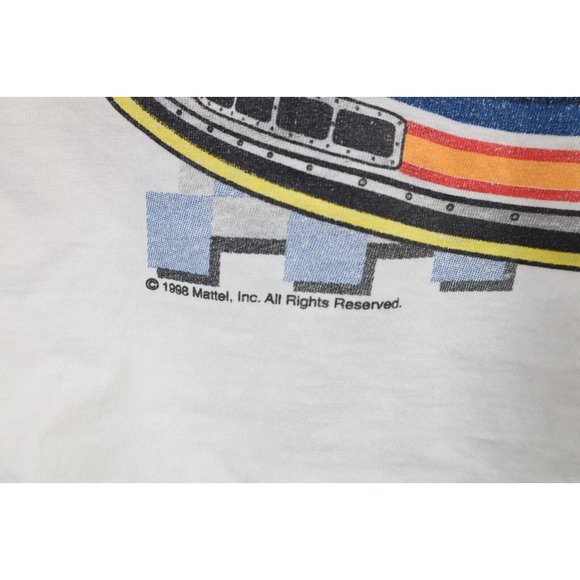 Vintage 90s NASCAR Mens 3XL Thrashed Hot Wheels Kyle Petty Racing T-Shirt USA - Picture 8 of 15